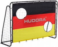 футбольные ворота hudora 213х152х76 см с экраном 76999 (шт.)