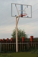 стойка баскетбольная стационарная apolonsport bs-001