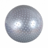 мяч массажный body form bf-mb01 d=65 см серебряный