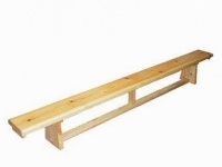 Скамья гимнастическая atlet (доска) на деревянных ножках 3,5м