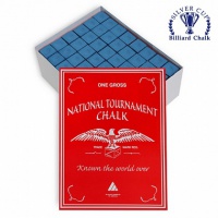 мел silver cup national tournament chalk blue 144шт.