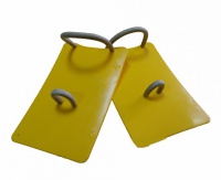 лопатки для плавания большие желтый