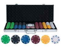 набор для покера partida (на 500 фишек без номинала)