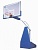 стойка баскетбольная мобильная складная игровая, вынос 1,6 м м171 с противовесами